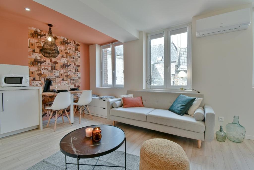 Residence Jean Hardy - Hyper Centre, Parking Gratuit, Wifi, Clim, Gare Valenciennes Bagian luar foto